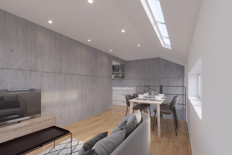 内装イメージパース