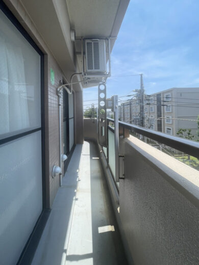 南東側バルコニー