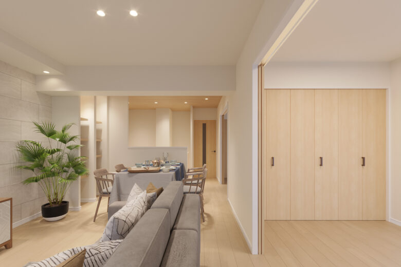 内装イメージパース